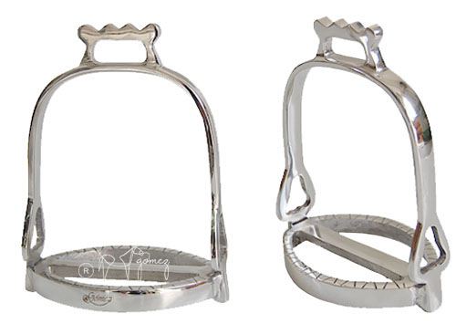Portuguese Stirrup Round Ring 126Ss Stainless Pair