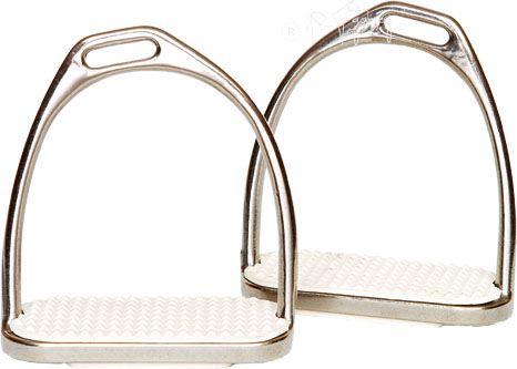 Compensated Stirrup Stainless 105-4-3 / 4 Pair