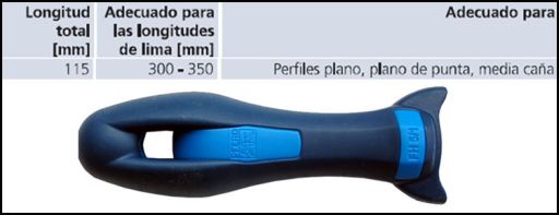 Maniglia raspa Ergonomico in plastica Lima Fh5 / 1