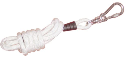 Corde à cordes en nylon extra blanc 2M avec émerillon