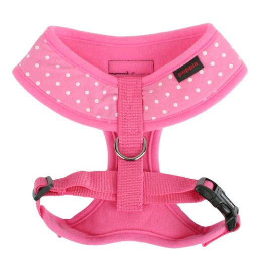 Puppia Ein Geschirr Dotty Rosa