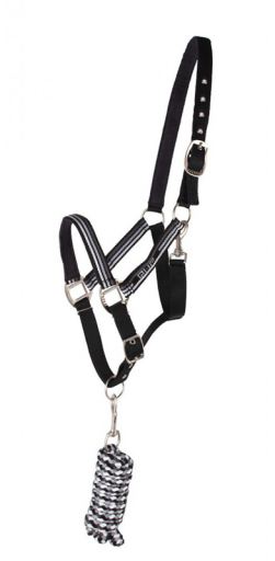 Bridle with Ramal Special Edition Black Pony