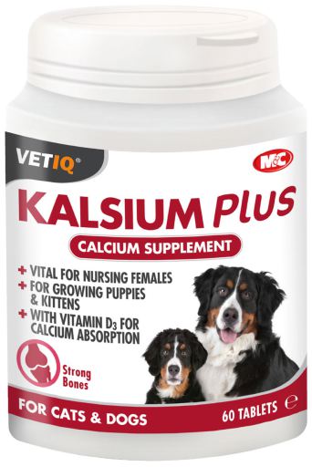 Kalsium Plus Suplemento Calcio Madres Lactantes Y Cachorros