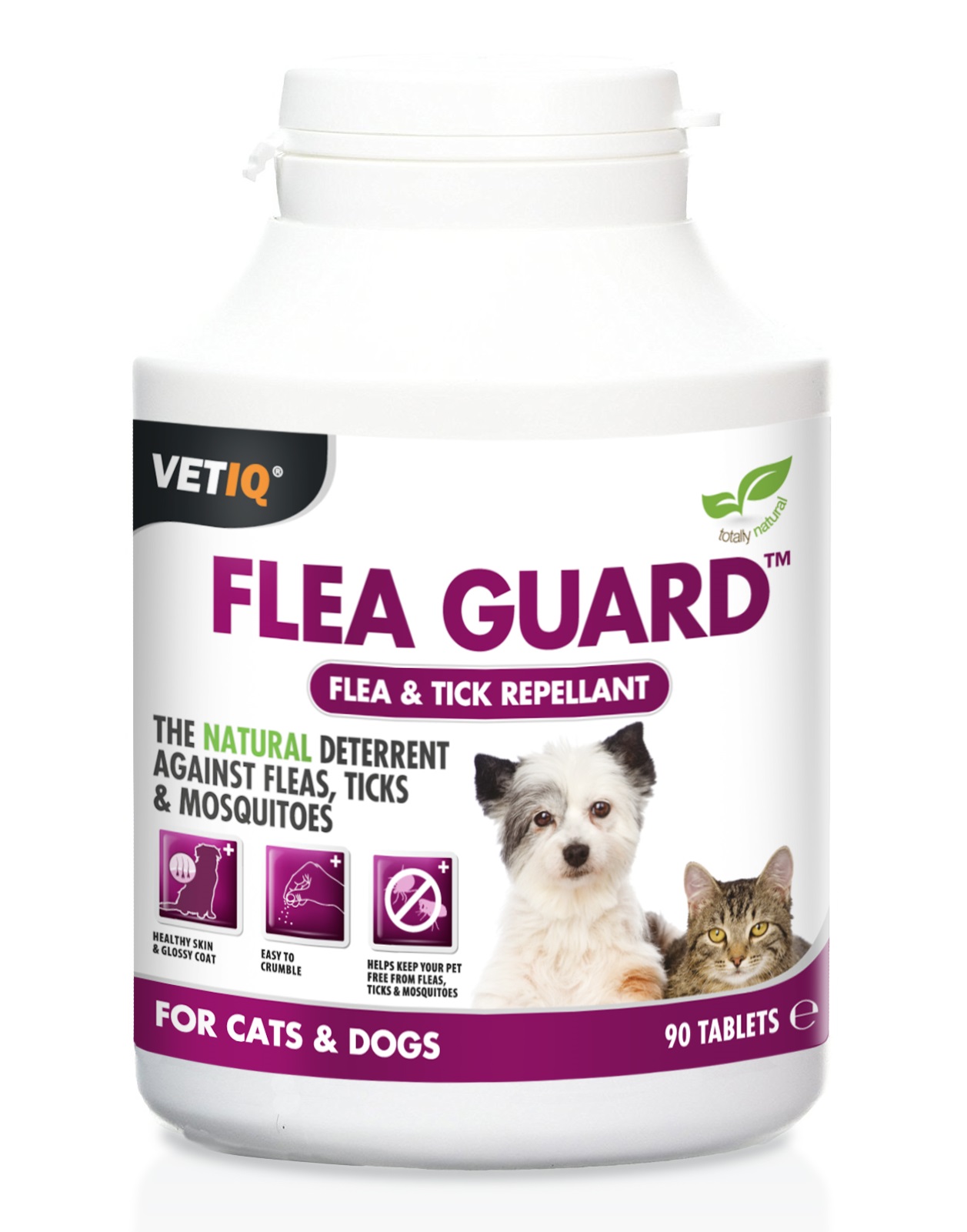 Miscota Mark & Chappell Flea Guard Repellente Naturale Pulci e Zecche per Cani e Gatti