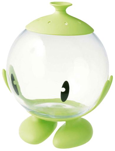 Contenedor de Burbuja de Cristal Multiusos - Verde