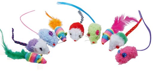 Rainbow mice 9 Unds