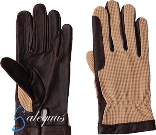 Leather Glove F796 Black Point