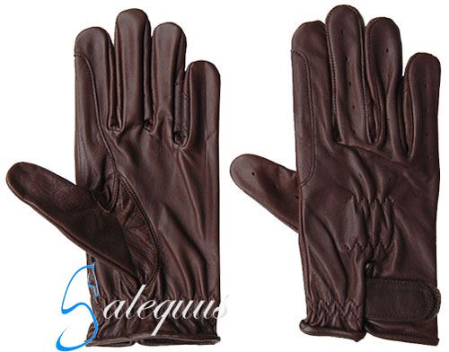 Leather Glove F-770 Black