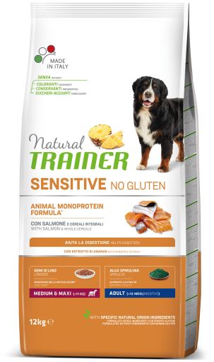 Trainer Hondenvoer Fitness 3 Adult Medium Maxi Zalm