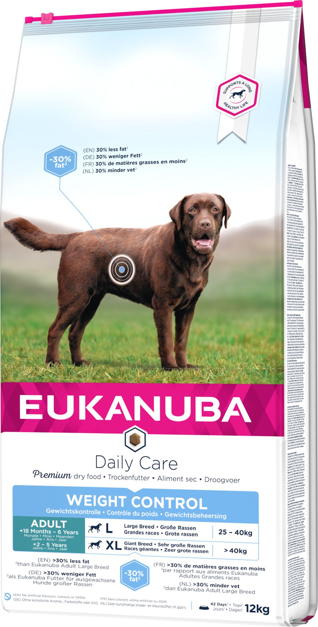 Miscota Eukanuba Adult Daily Care Weight Control Adult Large Breed