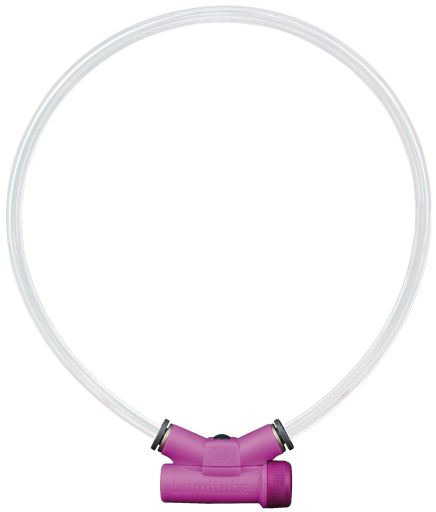 Luminous Waterproof Collar with Security Purple