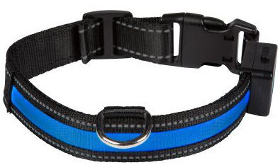 Rechargeable Light Reflective Collar with Blue Usb