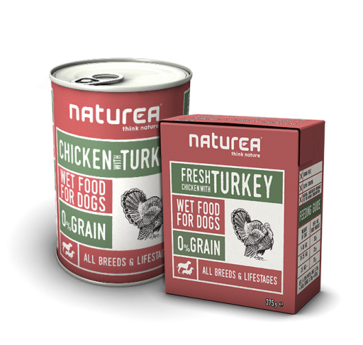 Tetra Pak Turkey Dog Chicken With r