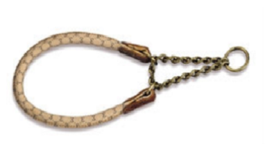 Sliding chain necklace 45 cm semi Ecrue
