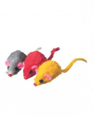 Mini Ratos Coloridos 6 Unidades