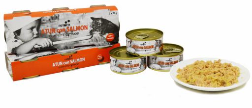 Retorn Latas para Gatos con Atun y Salm&oacute;n