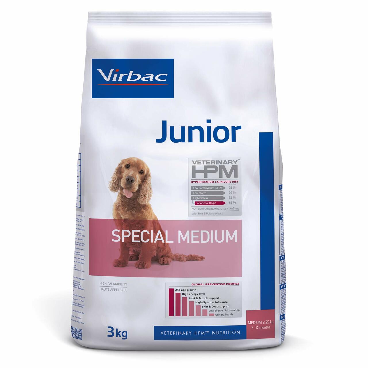 Miscota HPM Cibo Secco Veterinare Junior Special Medium