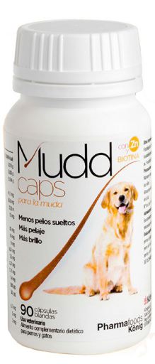 Mudd caps with Zn and Biotin. Moulting 90 capsules
