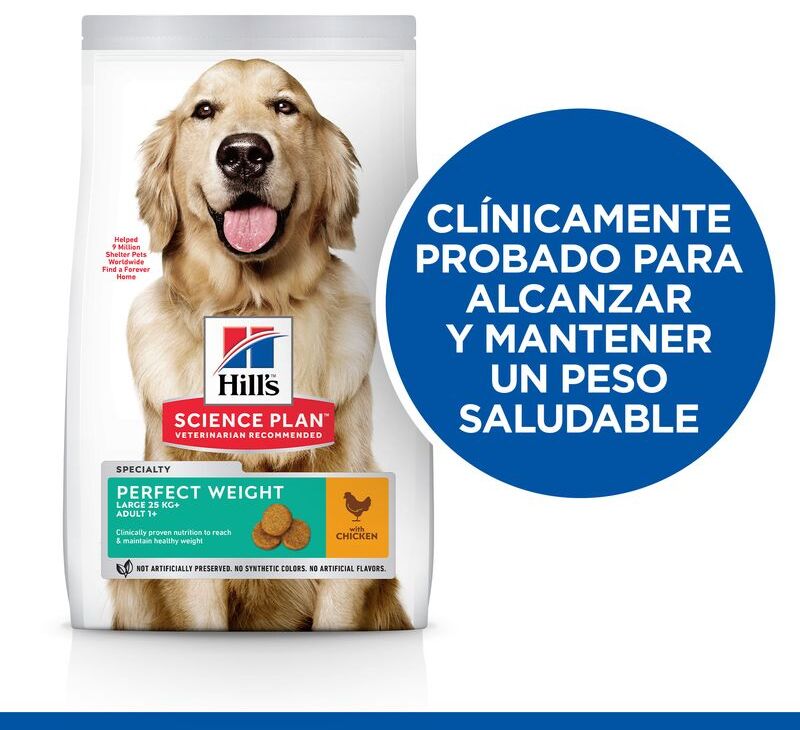 Hill's Science Plan Adult Perfect Weight Large con Pollo Miscota Italy