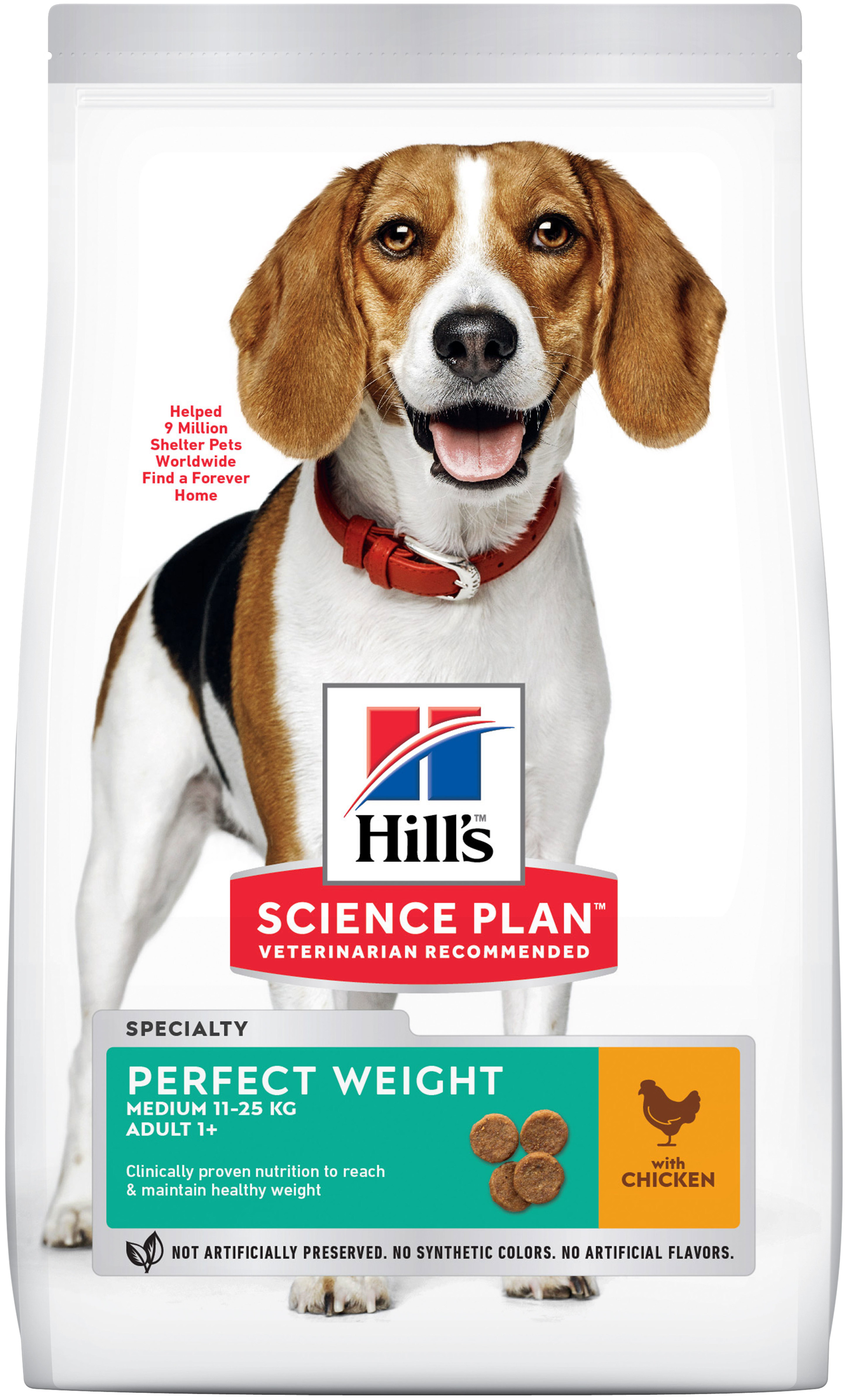 Miscota Hill's Science Plan Adult Medium Perfect Weight con Pollo