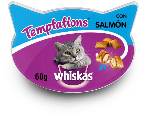 Temptation pour chats s &agrave; saveur de saumon