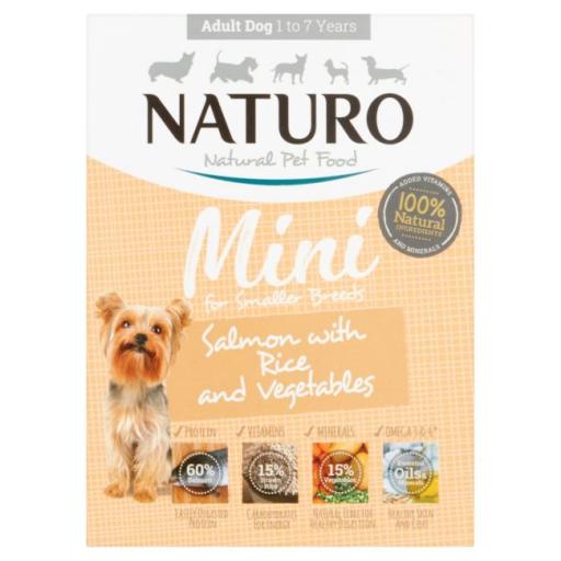 naturo salmon dog food