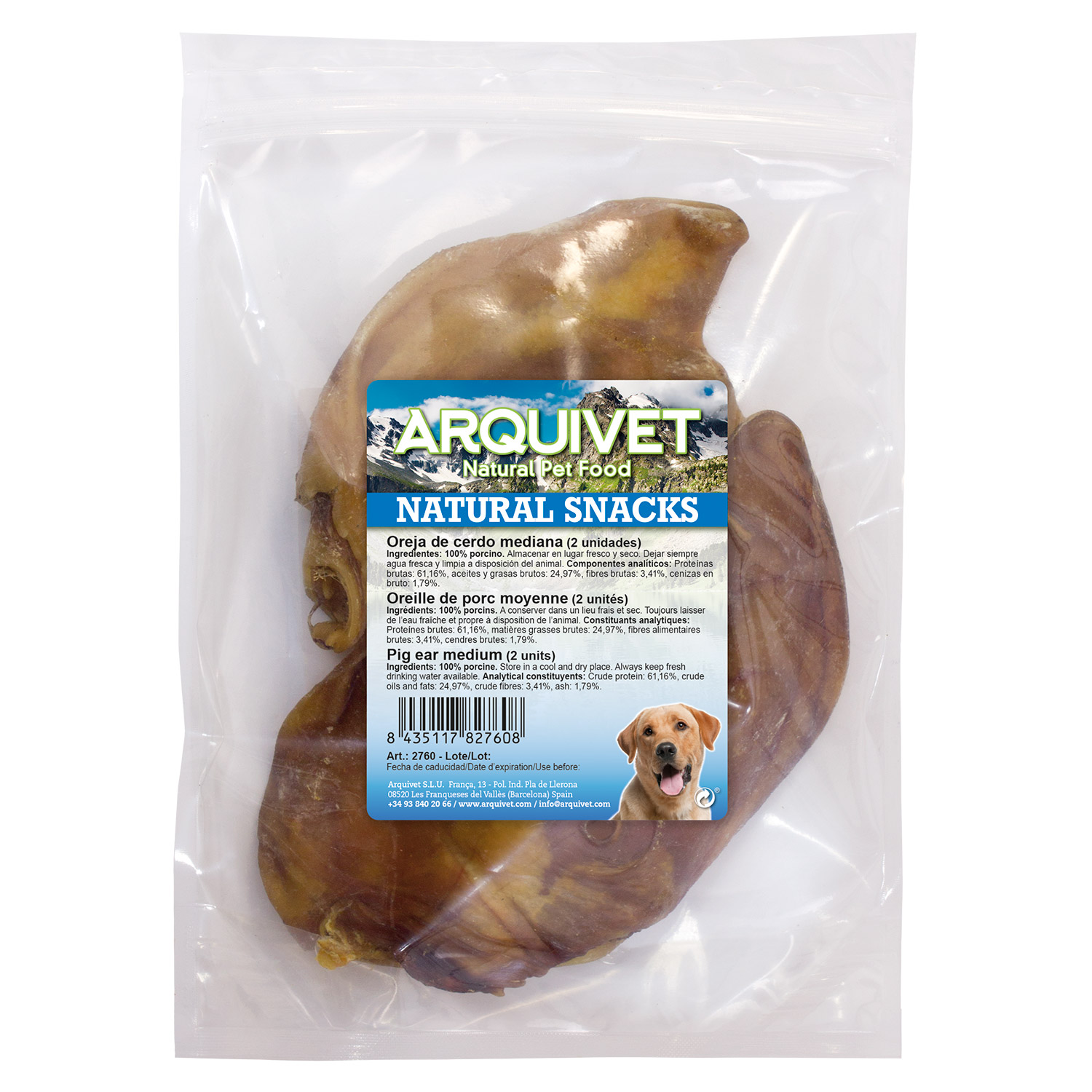 Miscota Arquivet Pig Ear Medium 2 und