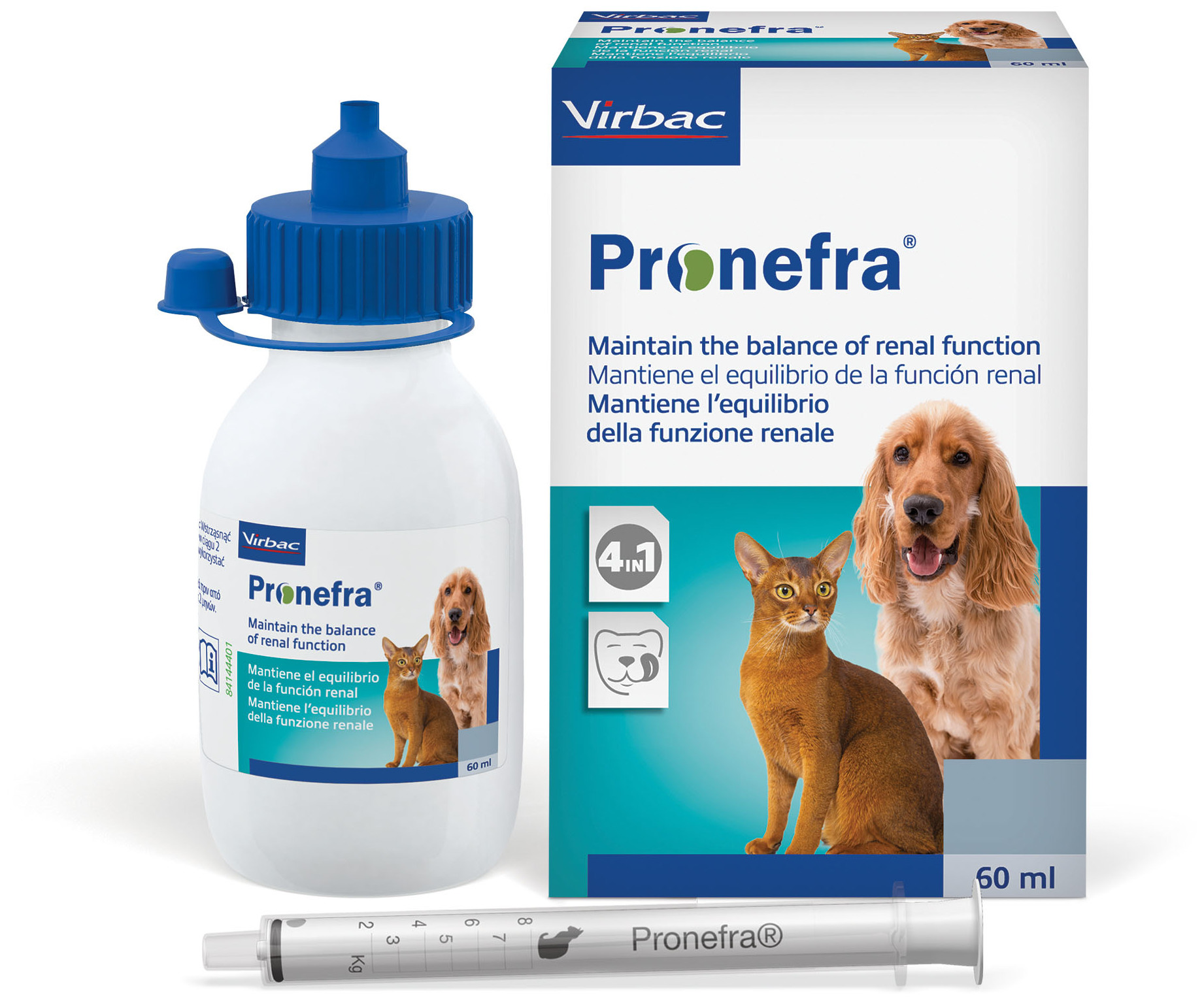 Virbac Ponefra for Renal Problems in Dogs and Cats