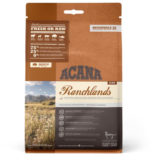 acana ranchlands cat food