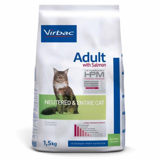 Veterinary HPM Adult Salmon Neutered & Entire Cat