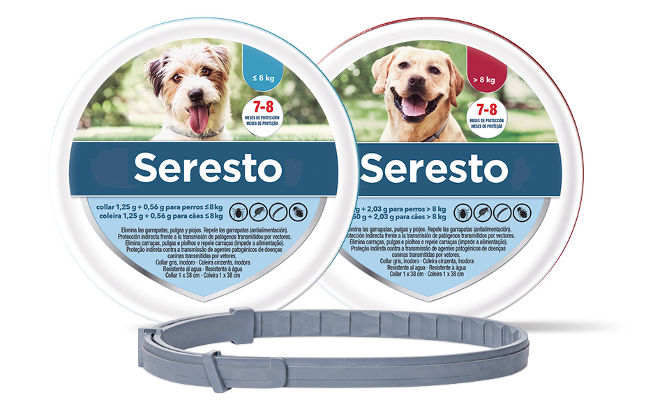 Miscota Seresto Collare Antiparassitario per Cani <8 Kg