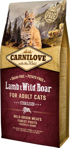 Sterilised Cats Lamb & Wild Boar