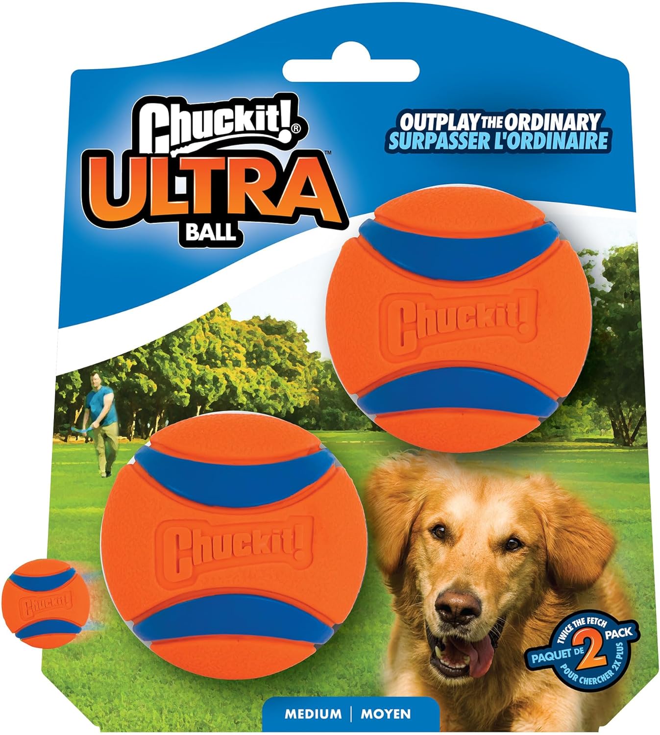 Miscota Chuckit Pallone Ultra Flottante 2 Unità