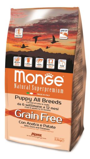 monge puppy junior medium grain free