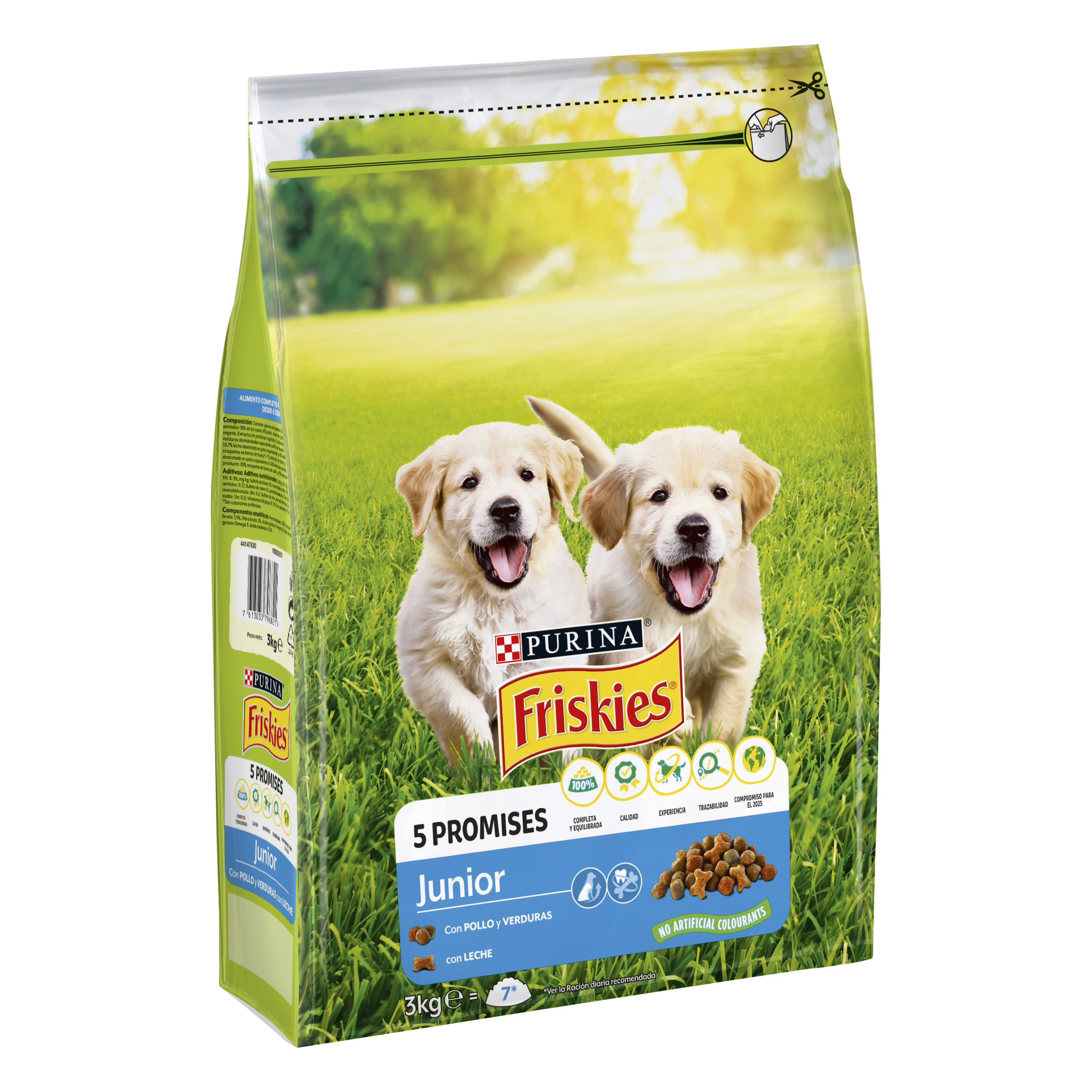 Miscota Purina Friskies Cibo Secco Junior Prr Pollo & Latte & Verdure