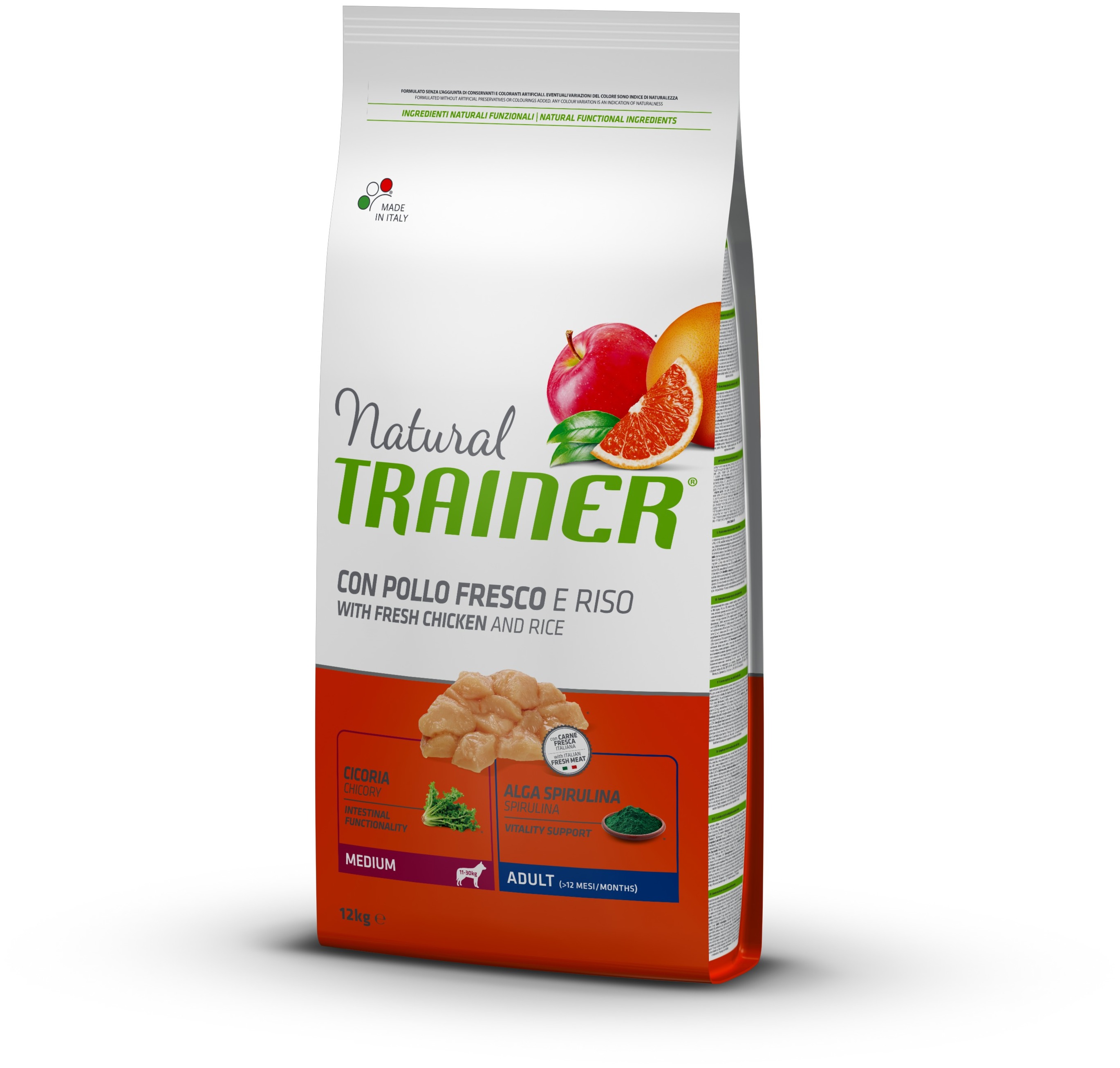 Miscota Trainer Cibo Secco Natural Adult Medium Pollo