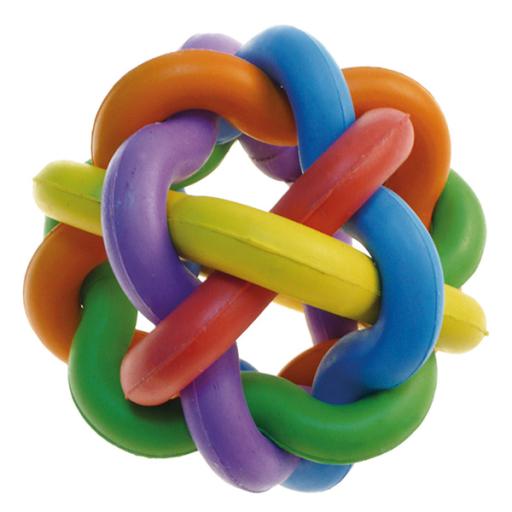 Rubber Ball with Knots (7 Cm)