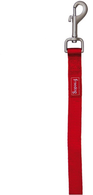 Miscota Freedog Nylon Basic Nylon Leash Basic Red Tile