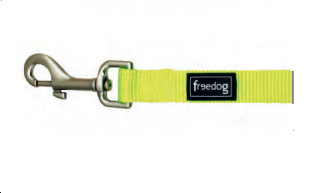 Miscota Freedog Guinzaglio di nylon al neon verde fluor