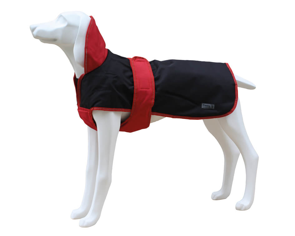 Miscota Freedog Thermo colore del mantello nero per il cane