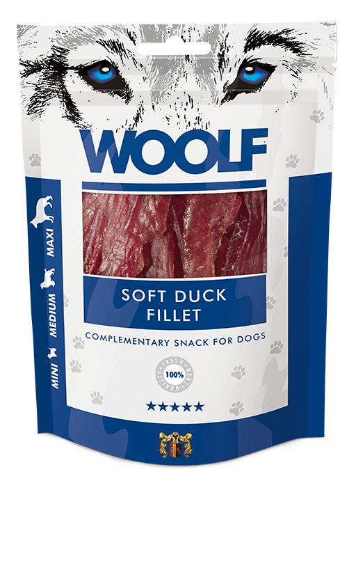 Miscota Woolf Filetto di Anatra Snack per Cani