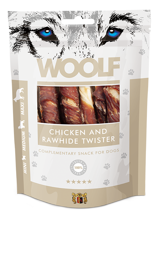 Miscota Woolf Involtini di Pollo Snack per Cani