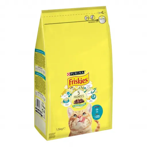 Purina Friskies Adulte Thon et L&eacute;gumes