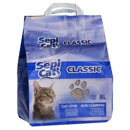 SepiCat Natural Absorbent Non-Clumping Cat Litter Classic