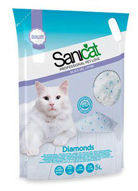Diamonds Sabbia Gel di Silice per Gatti