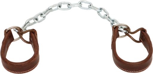 G&oacute;mez Verschlusskettengriff, der Leder gleitet