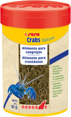 sera Crabs Natural Food Rings