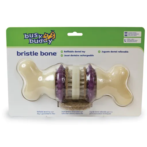 Busy Buddy Bristle Bone Dog Toy Small