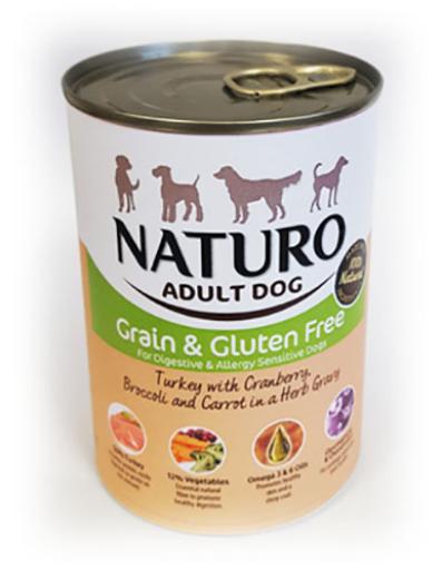 naturo grain and gluten free dog food