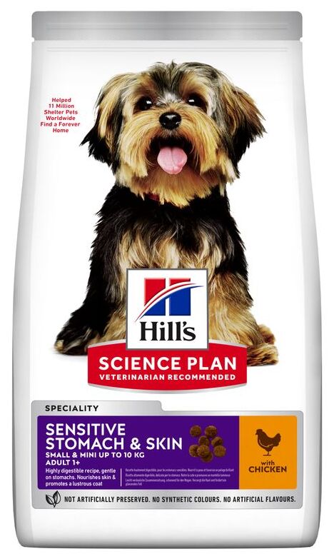 Miscota Hill's Science Plan Adult Sensitive Stomach Skin con Pollo